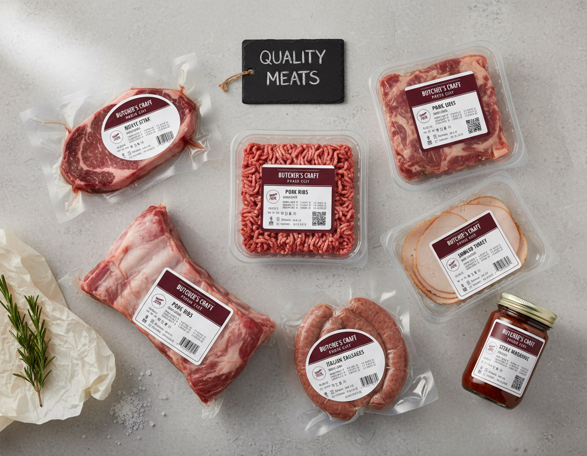 Этикетки для мяса